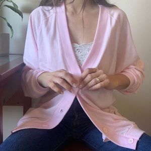 Vintage Blush Pink Cardigan